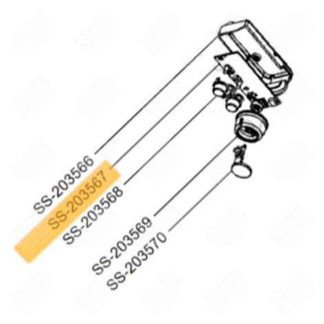 ELEKTRONISCHE STEUERUNGSKARTE KLEINE HAUSHALTSGERÄTE - SS-203567, SS203567