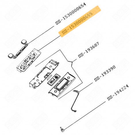 ELEKTRONISCHE KARTE (KENNUNG NR. SS-1530000655) JOGHURTBEREITER, JOGHURT MAKER - SS-1530000655, SS1530000655