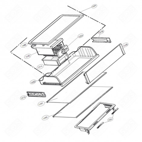 REGAL, REFERENZ 149C KÜHLSCHRANK, GEFRIERSCHRANK - AHT73634009