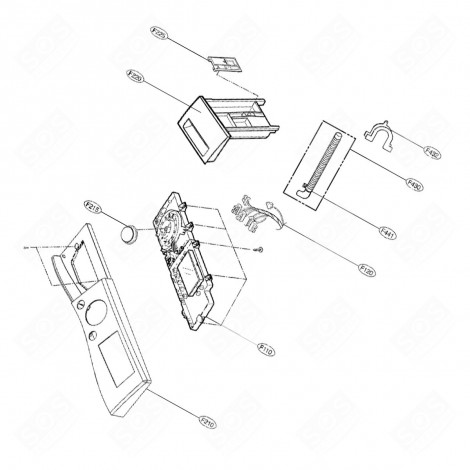 KABELBÜNDEL (KENNZEICHNUNG F120) WASCHMASCHINE - EAD61685413