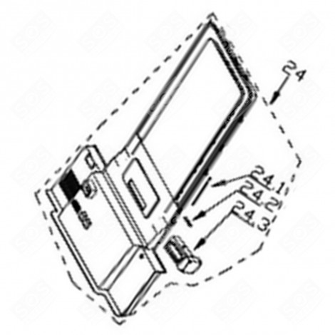 TEMPERATURFÜHLER 24.1 KÜHLSCHRANK, GEFRIERSCHRANK - 34040858, 1065710