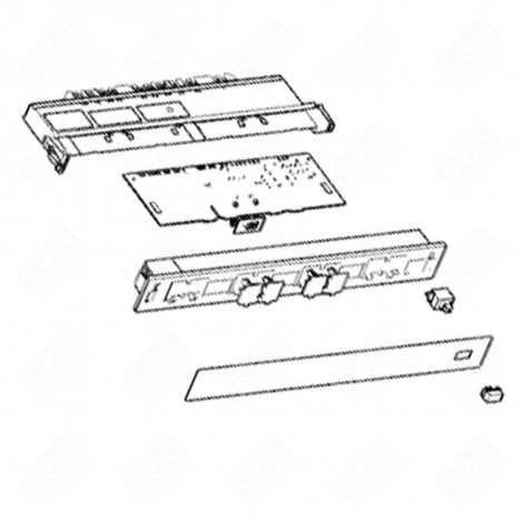 ELEKTRONISCHE STEUERUNGSKARTE KENNZEICHNUNG 0101 KÜHLSCHRANK, GEFRIERSCHRANK - 11041360