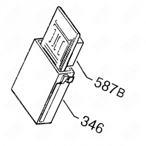 ELEKTRONISCHE KARTE (KENNUNG 587B) WASCHMASCHINE - 1247086125