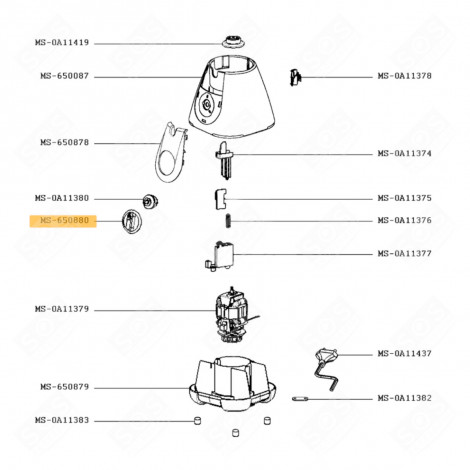 BEFEHLSTASTE KÜCHENMASCHINE - MS-650880, MS650880