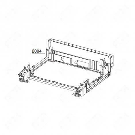 CHASSISSOCKEL GESCHIRRSPÜLER, SPÜLMASCHINE - 1783710600