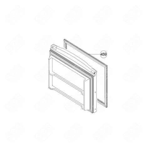 TÜRDICHTUNG KENNZEICHEN 459 (GEFRIERFACHTEIL) KÜHLSCHRANK, GEFRIERSCHRANK - 42055098