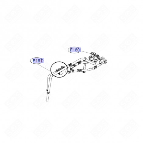 ELEKTROVENTIL KENNZEICHEN F160 WASCHMASCHINE - 5220FR2075N