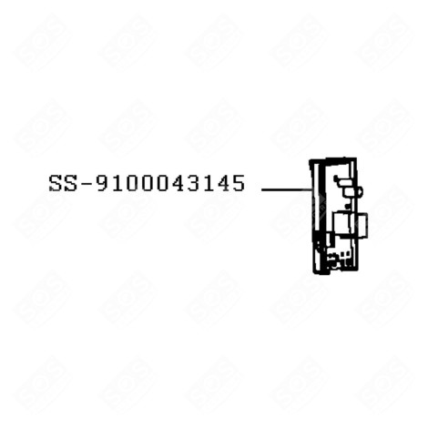 LEISTUNGSELEKTRONIKKARTE KAFFEEMASCHINE, ESPRESSOMASCHINE - SS-9100043145, SS9100043145