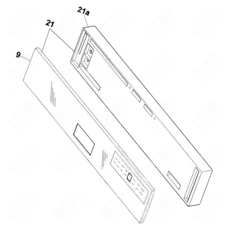 KOMPLETTES ARMATURENBRETT GESCHIRRSPÜLER, SPÜLMASCHINE - 41902611