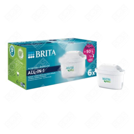 PACK MIT 6 BRITA MAXTRA-KARTUSCHEN KLEINE HAUSHALTSGERÄTE - 100486, 1050417