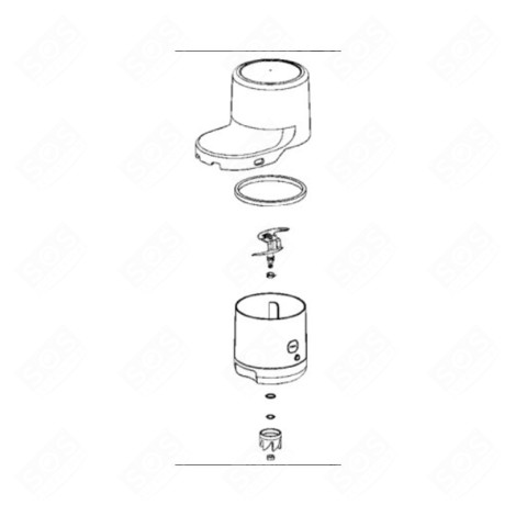 MINI-KÜCHENMASCHINE KOMPLETT KÜCHENMASCHINE - MS-109472, MS-650544