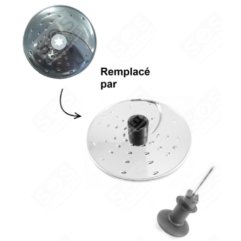 SCHNEID- UND RASPELSCHEIBE KÜCHENMASCHINE - 17363, 100185S