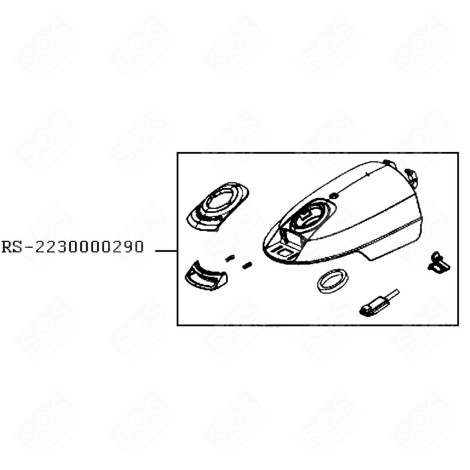 VARIATIONSKNOPF STAUBSAUGER - RS-2230000292, RS2230000292