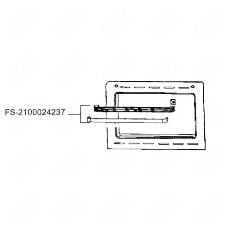 TÜRGRIFF BACKOFEN, KÜCHENHERD - FS-2100024237, FS2100024237