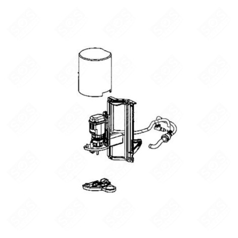 DIFFUSOR KAFFEEMASCHINE, ESPRESSOMASCHINE - MS-8030001301, MS8030001301