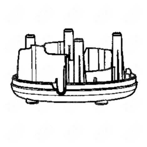 SCHWARZER SOCKEL KÜCHENMASCHINE - SS-1530000616, SS1530000616