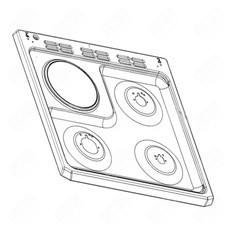 ARBEITSFLÄCHE BACKOFEN, KÜCHENHERD - 219300190