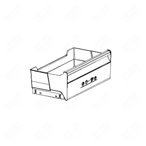 GEMÜSESCHUBLADE KÜHLSCHRANK, GEFRIERSCHRANK - 481010410815, C00324211