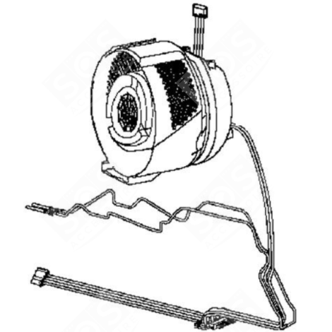 KOMPLETTER MOTOR STAUBSAUGER - SS-2230002999, SS2230002999