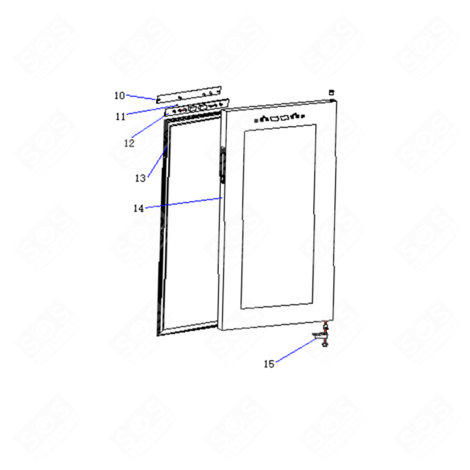 PORTE WEINKÜHLSCHRANK, WEINKLIMASCHRANK - KWD4502IB00-S-ZGQ