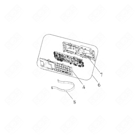 CARTE ÉLECTRONIQUE, MODULE DE PUISSANCE WÄSCHETROCKNER - 22334286