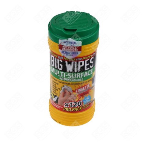 BOITE DE 120 LINGETTES HAUTE PERFORMANCE BIG WIPES  ZUBEHÖR UND PFLEGEPRODUKTE - BGW2423