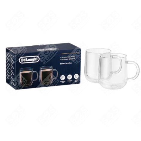 MUGS EN VERRE À DOUBLE PAROI KAFFEEMASCHINE, ESPRESSOMASCHINE - AS00006566