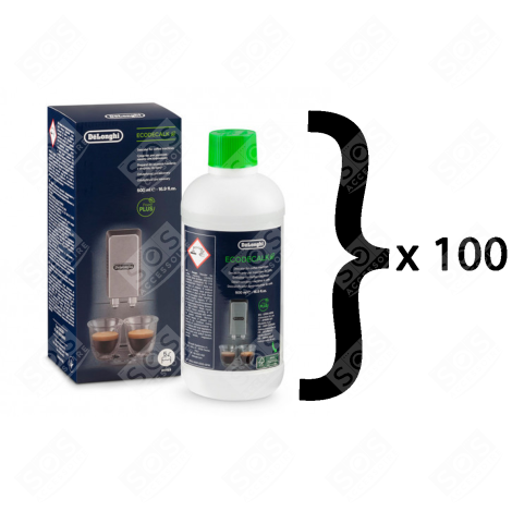 LOT DE 100 DÉTARTRANTS 500ML ECODECALK KAFFEEMASCHINE, ESPRESSOMASCHINE - 5513296041, AS00006179