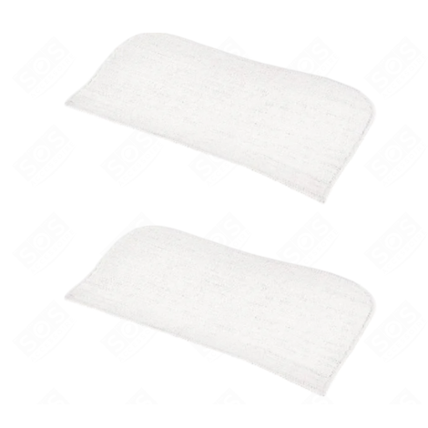 LOT DE 2 SERPILLIÈRES MICROFIBRES DAMPFREINIGER, HOCHDRUCKREINIGER - PAEU0300