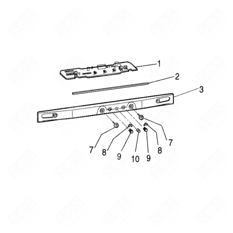 TABLEAU DE BORD KÜHLSCHRANK, GEFRIERSCHRANK - C00265740, 488000265740