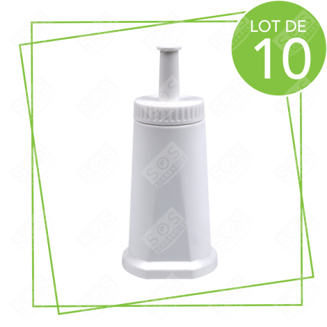 LOT DE 10 FILTRES À EAU SUISSE SAGE, CLAROSWISS BES008 KAFFEEMASCHINE, ESPRESSOMASCHINE - BES008, AS211011