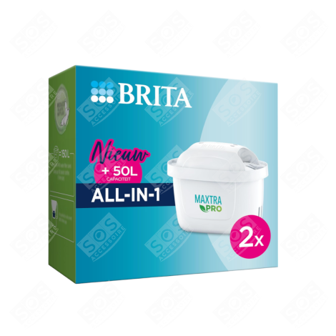 LOT DE 2 CARTOUCHES FILTRANTES BRITA MAXTRA PRO AIO KLEINE HAUSHALTSGERÄTE - 1050413