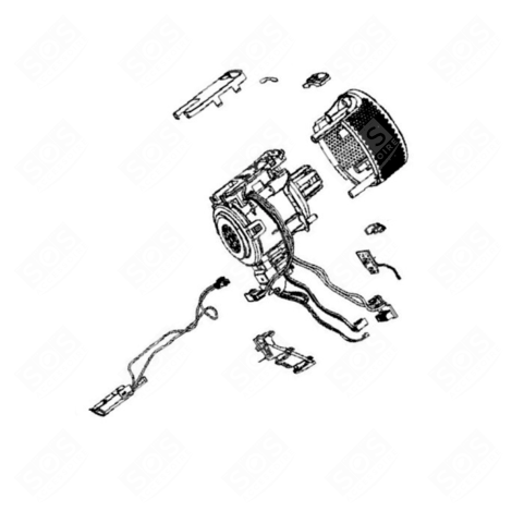 BLOC MOTEUR STAUBSAUGER - SS-2230003608, SS2230003608