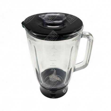 GLASBEHÄLTER FÜR BLENDER/MIXER KOMPLETT 1,5 L SCHWARZ KÜCHENMASCHINE - KW685238