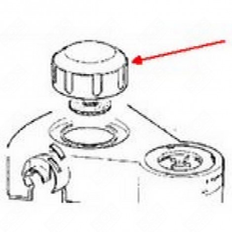 VERSCHLUSS SCHWARZ KAFFEEMASCHINE, ESPRESSOMASCHINE - MS-0058395