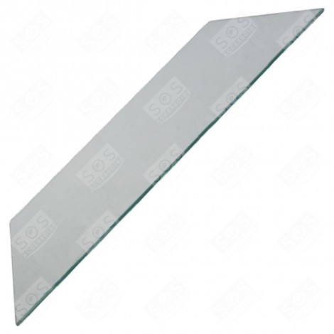 GLASABLAGE METALLIC GRAU KÜHLSCHRANK, GEFRIERSCHRANK - 481245088469