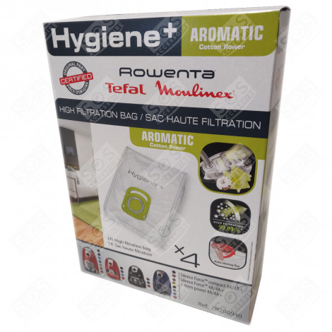 4 ER SET HYGIENE- + AROMA BEUTEL STAUBSAUGER - ZR200940