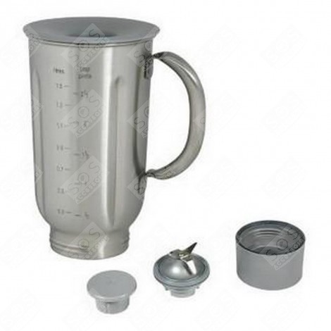 AT339 - BLENDER AUS STAHL KOMPLETT 1,5 L