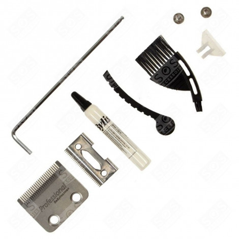 MESSER-KIT + SCHLÜSSEL + SCHRAUBEN + BÜRSTE ORIGINAL RASIERAPPARAT, HAARSCHNEIDEMASCHINE - 35009550