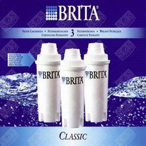 SET VON 3 ORIGINALFILTERN BRITA CLASSIC KAFFEEMASCHINE, ESPRESSOMASCHINE - 205386