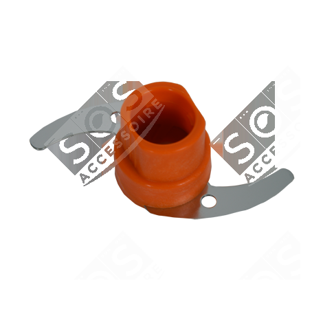 ORANGE GERIFFELTES MESSER KÜCHENMASCHINE - SS-1530000649