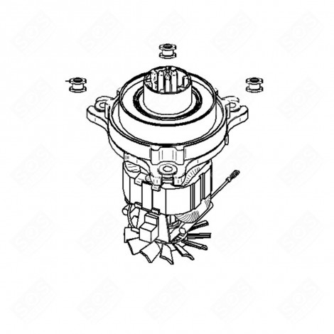 MOTOR UND REDUZIERUNG KÜCHENMASCHINE - MS-652498, MS-651795