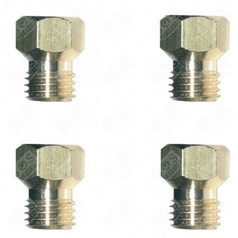 SATZ MIT 4 DÜSEN FÜR BUTAN/PROPAN BACKOFEN, KÜCHENHERD - 95X1001-95X1004-95X1008-95X1020