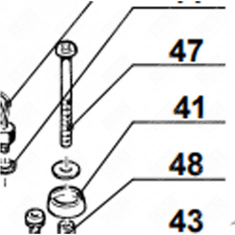 SILIKONISOLIERRING REFERENZ 41 KAFFEEMASCHINE, ESPRESSOMASCHINE - 503861