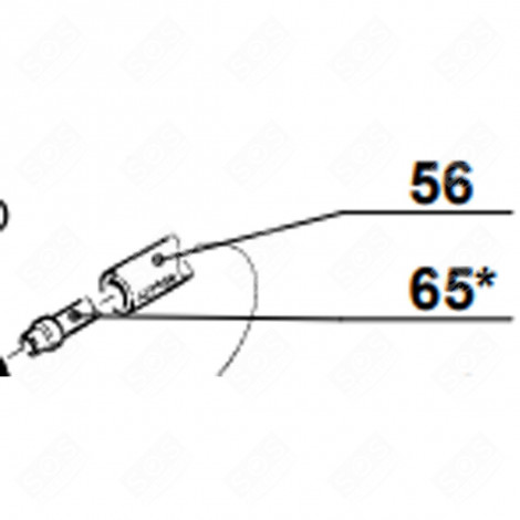 FEP-SCHLAUCH D4/2,50X220MM KAFFEEMASCHINE, ESPRESSOMASCHINE - 503877