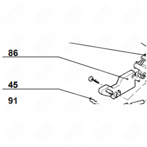 ELEKTRONISCHER SCHALTER KENNZEICHEN 86 KAFFEEMASCHINE, ESPRESSOMASCHINE - 503885