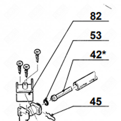 VENTILHALTERUNG (KENNZEICHEN 82) KAFFEEMASCHINE, ESPRESSOMASCHINE - 503884