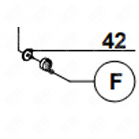 WASSERSTANDSANZEIGE KENNZEICHNUNG 42 KAFFEEMASCHINE, ESPRESSOMASCHINE - 503843