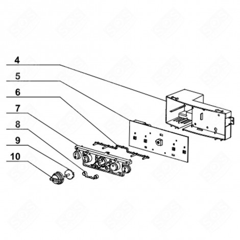 DIFFUSOR NR. 6 KAFFEEMASCHINE, ESPRESSOMASCHINE - 503786