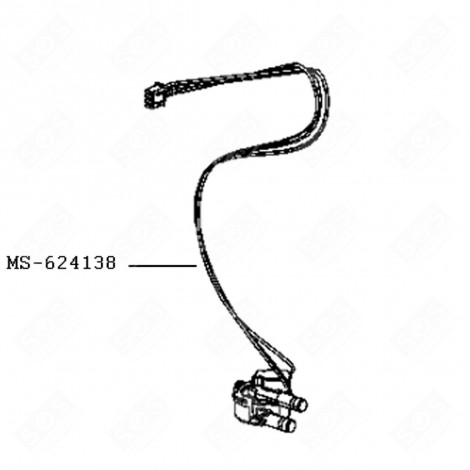 DURCHFLUSSMENGENMESSER KAFFEEMASCHINE, ESPRESSOMASCHINE - MS-624138